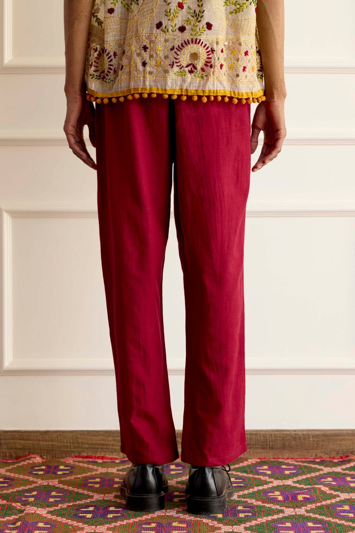 Vintage Embroidered  Shirt - image 6