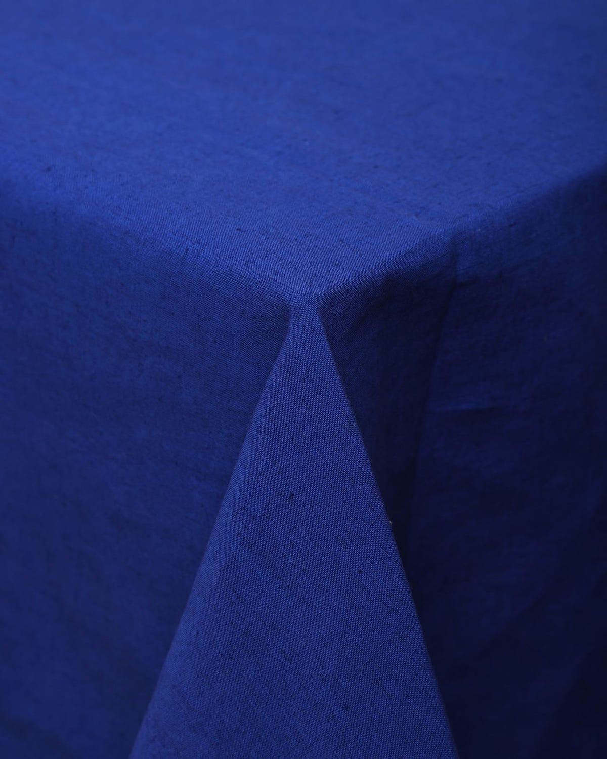 Blue Hand Dyed Tablecloth - image 2