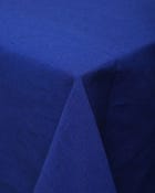 Blue Hand Dyed Tablecloth view 2