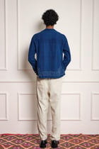 Indigo Kantha Shirt view 2