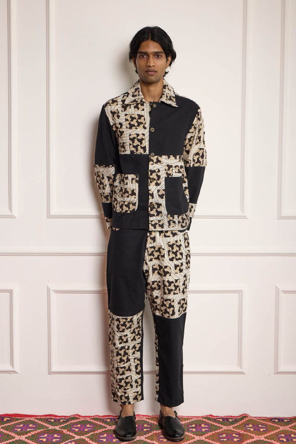 Harago — Mosaic Patchwork Jacket