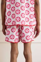 Flower Print Shorts view 2
