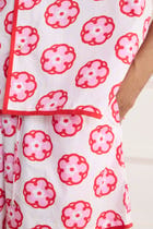 Flower Print Shorts view 3