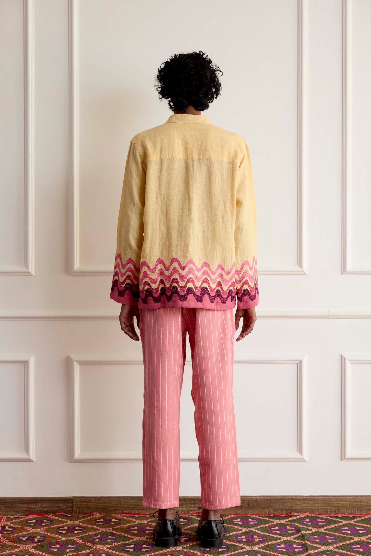 Kantha Embroidered Shirt - image 2
