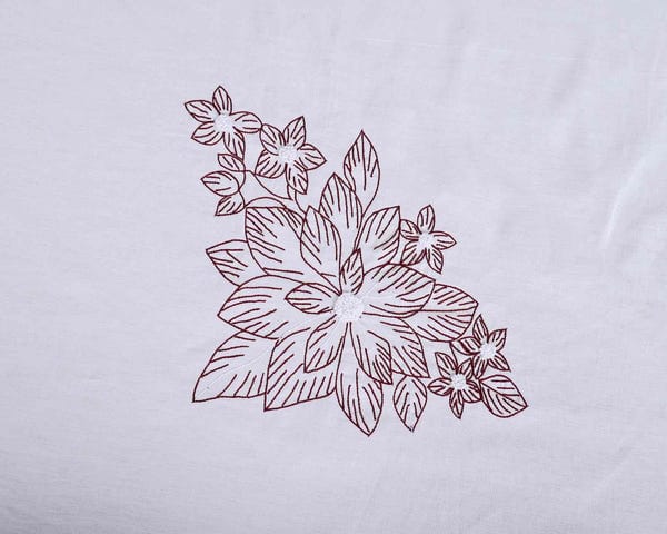 Harago — Floral Embroidered Tablecloth