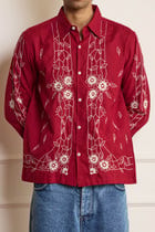 Tea Towel Embroidered Shirt view 3
