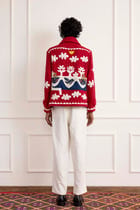White Pleated Pants view 2