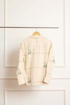 Long Sleeve Cross Stitch Embroidered Shirt view 2