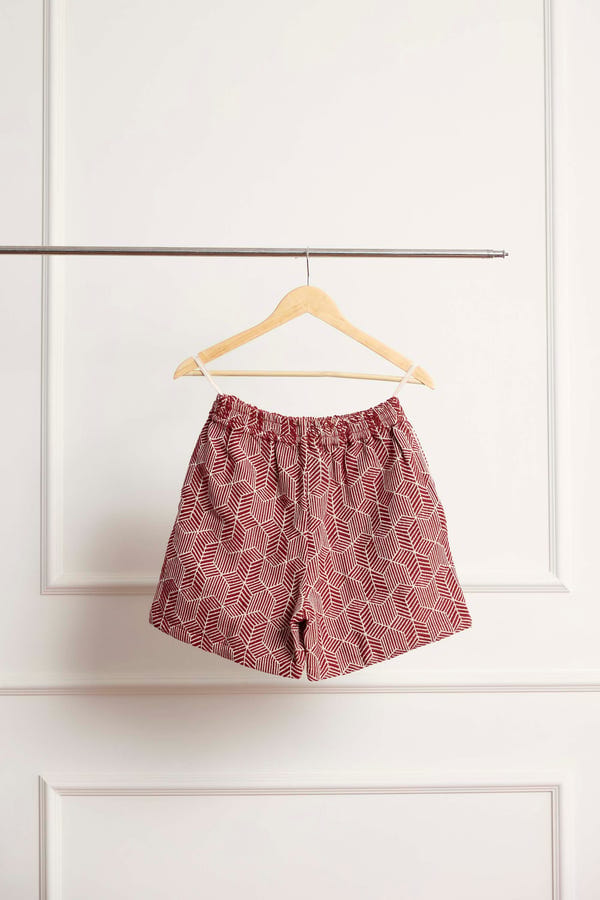Harago — Jacquard Handloom Shorts