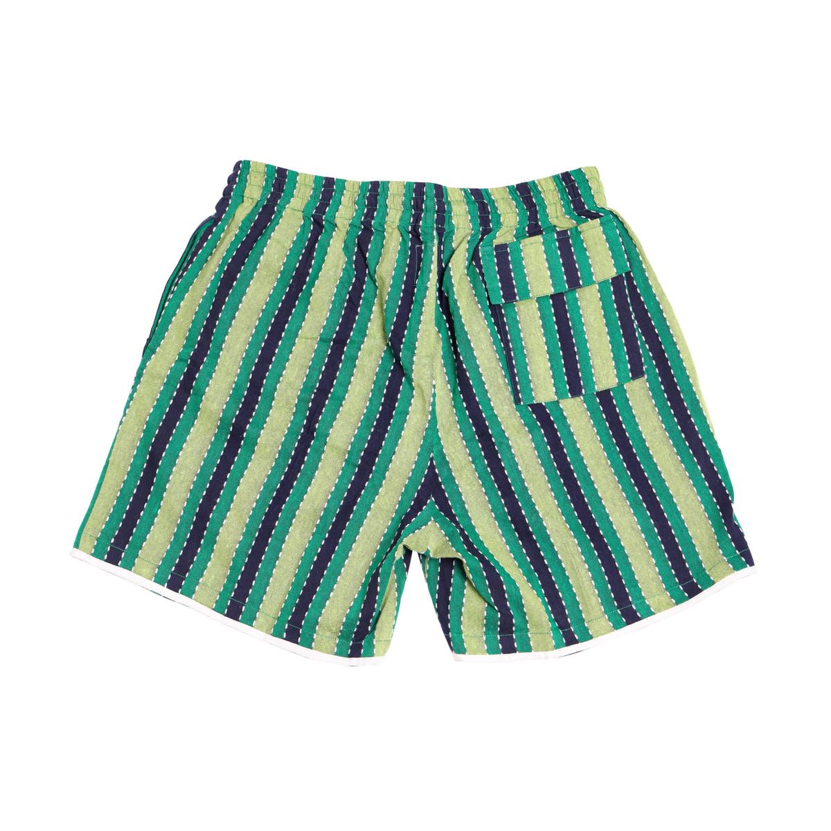 Kantha Stripes Shorts - image 2
