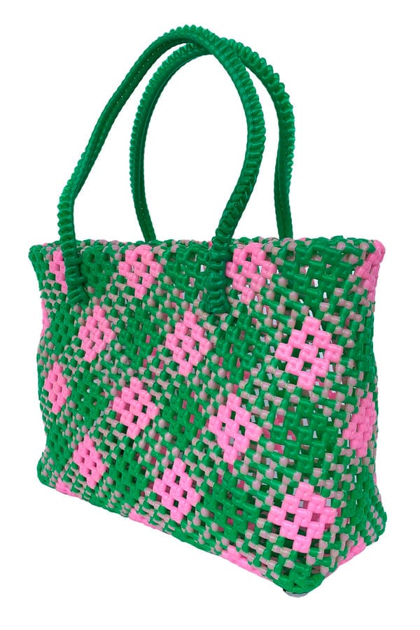 Harago — Diamond Pattern Koodai Tote