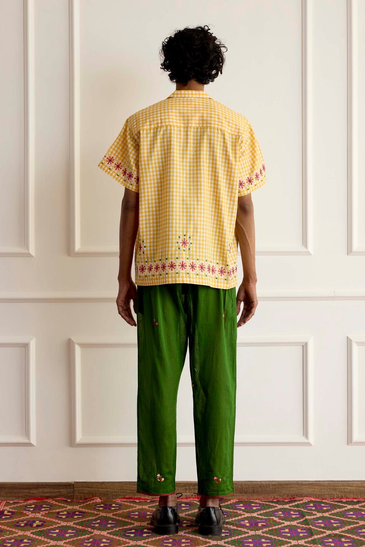 Chicken-Scratch Embroidered Shirt - image 2