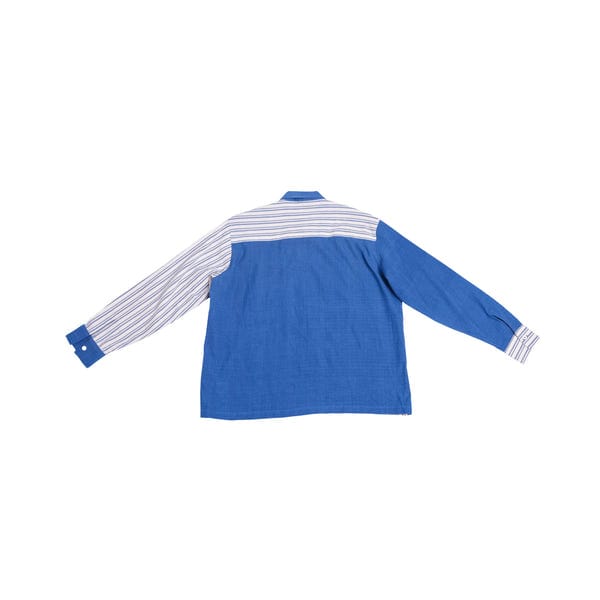 Harago — Sailor Stripe Shirt- Indigo