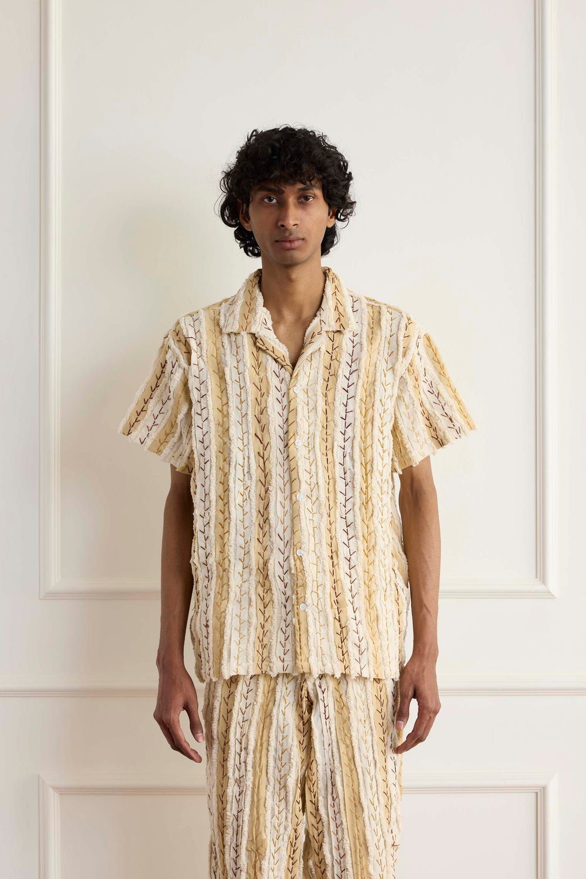 Fringe Stripe Shirt - image 3