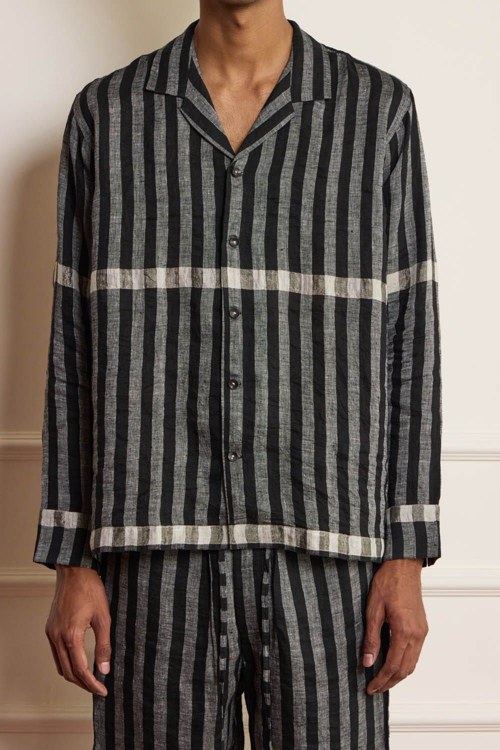 Striped Linen Shirt - image 3