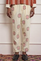 Cross Stitch Embroidered Pants view 1