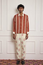 Cross Stitch Embroidered Pants view 3