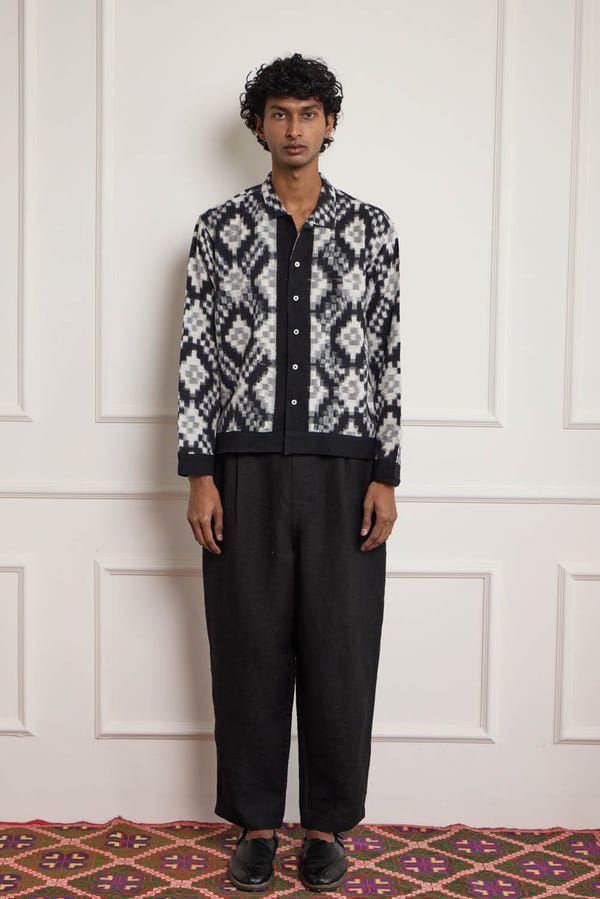 Harago — Ikat Long Sleeve Shirt