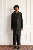 Long Mushro Silk Blouson view 1