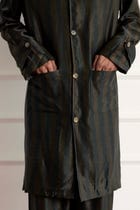 Long Mushro Silk Blouson view 2