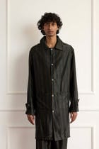Long Mushro Silk Blouson view 3