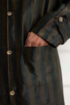 Long Mushro Silk Blouson view 4