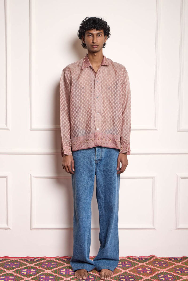 Benarasi Silk Shirt