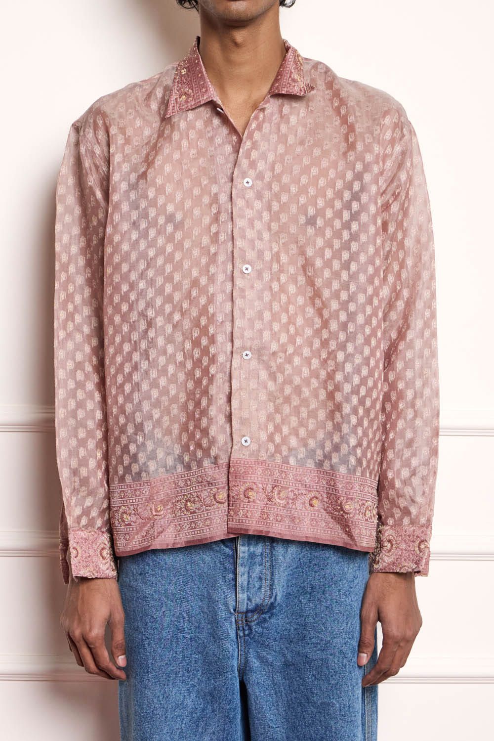 Benarasi Silk Shirt - image 3