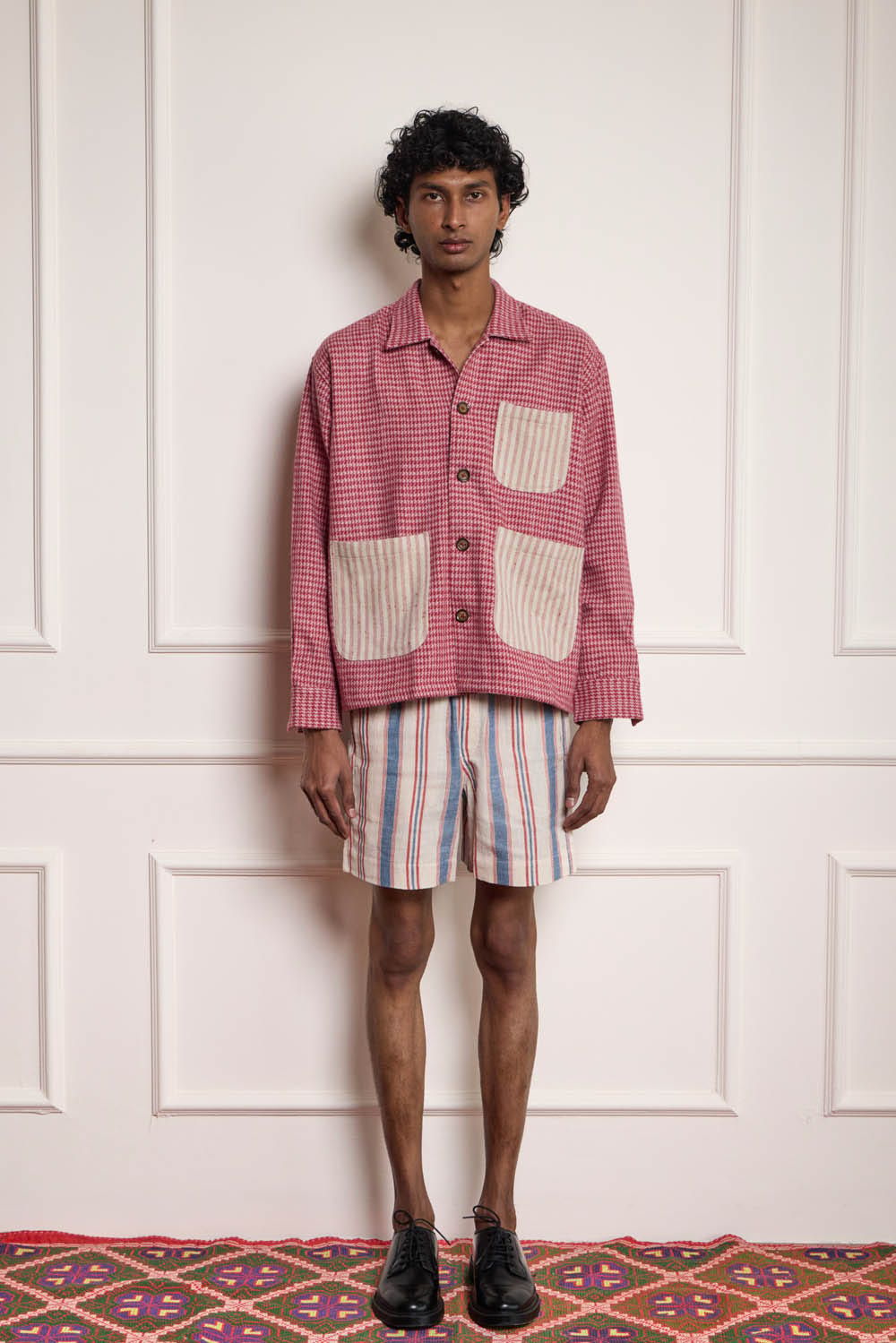 Pink Wool Jacket - image 1