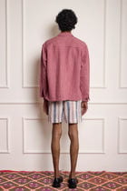 Pink Wool Jacket view 2