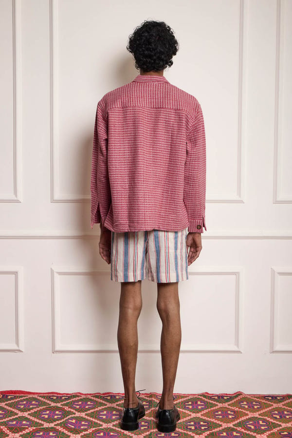 Harago — Pink Wool Jacket