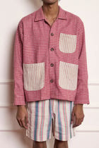 Pink Wool Jacket view 4