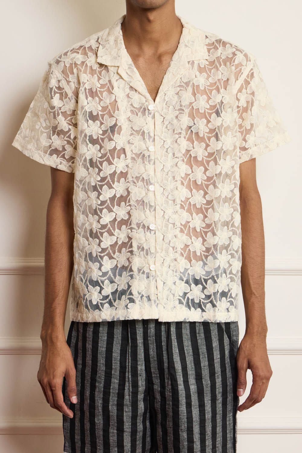 Lace Bloom Shirt - image 3