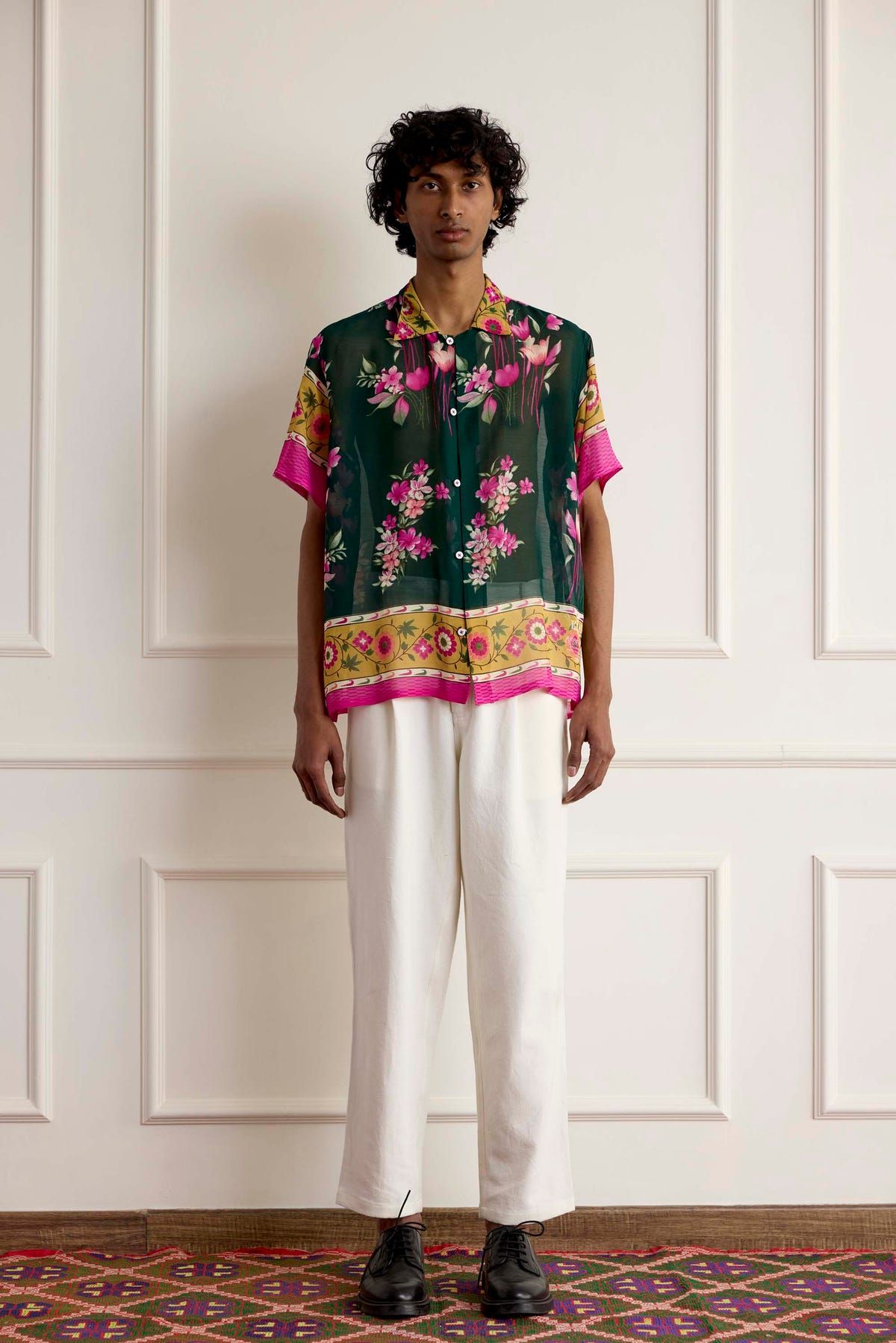 Floral Printed Shirt - image 1