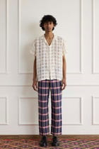Ecru Loose Weave Shirt view 1