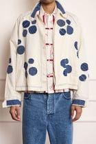 Applique Cropped Jacket view 3