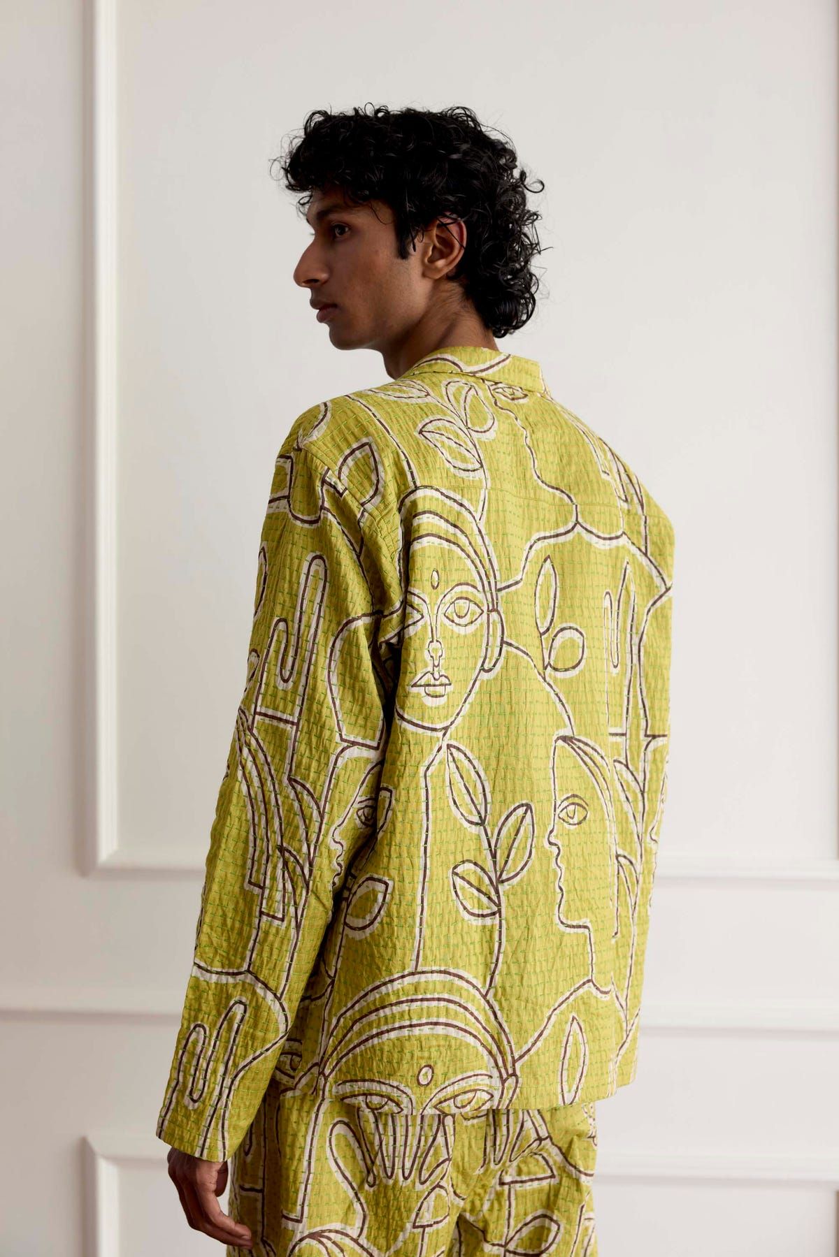 Kantha Silk Overshirt - image 3