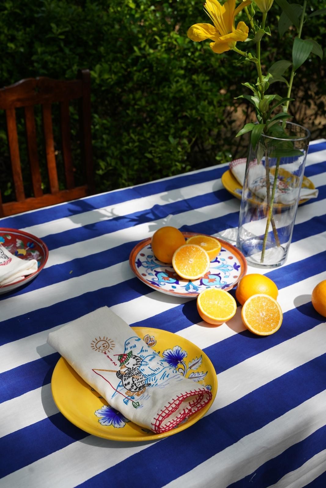 Sailor Stripe Tablecloth - image 3