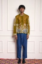 Floral Silk Shirt view 1
