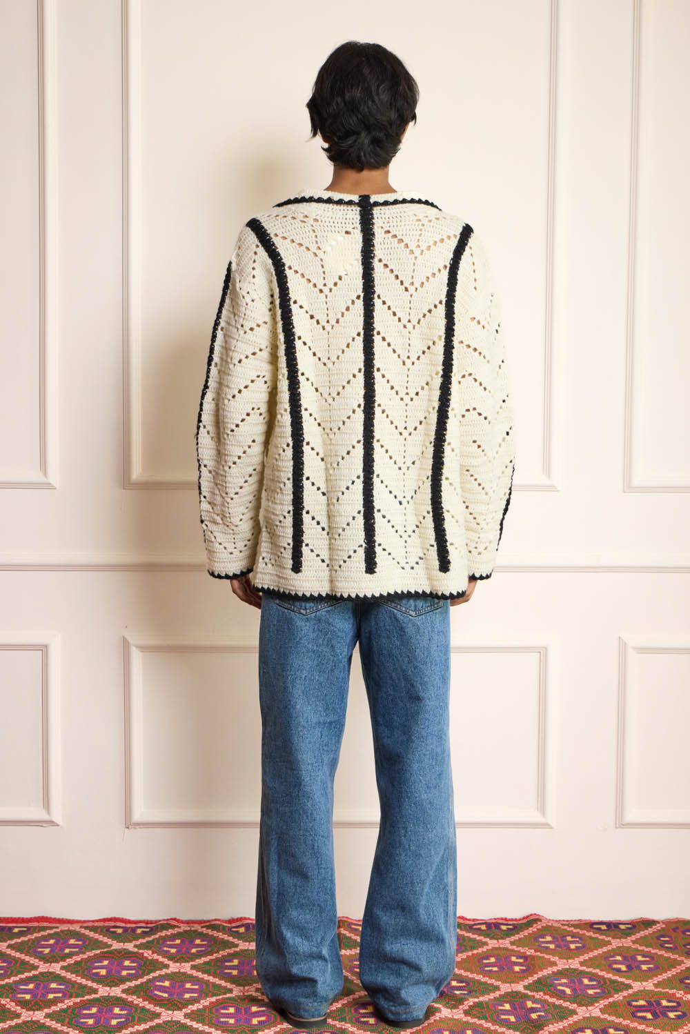 Crochet Open Cardigan - image 2