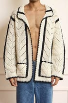 Crochet Open Cardigan view 3