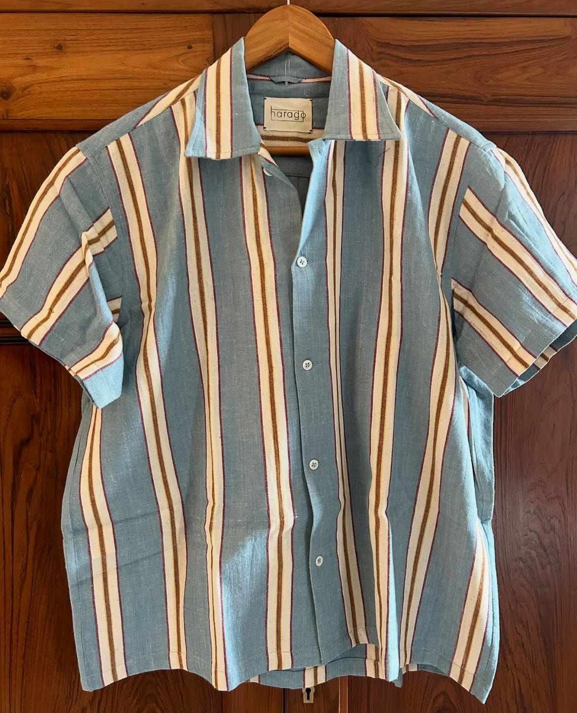 Chambray stripe shirt - image 1