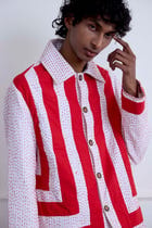 Appliqué Kantha Overshirt view 5