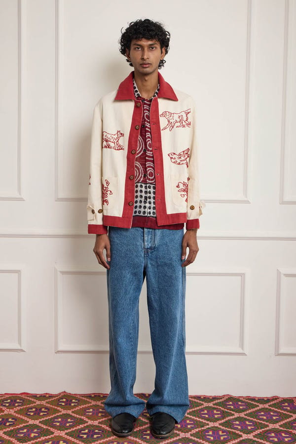 Harago — Bead Embroidered Jacket