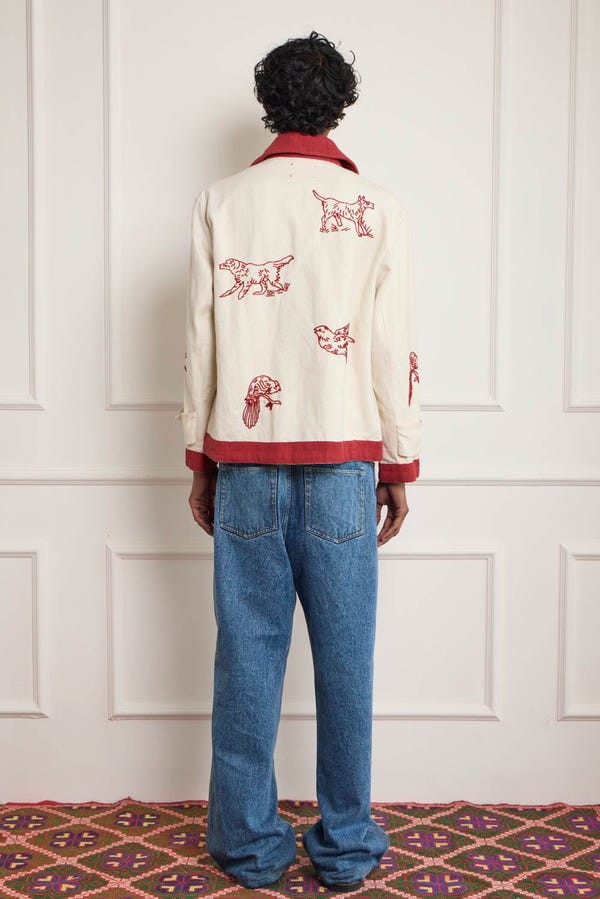 Harago — Bead Embroidered Jacket
