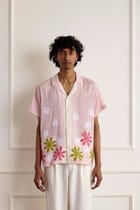 Appliqué Floral Shirt view 3