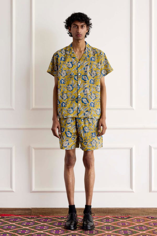 Harago — Floral Printed Shorts