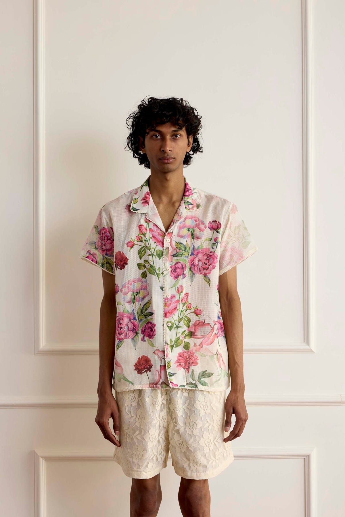 Floral Print Short sleeve Shirt - image 3