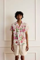Floral Print Short sleeve Shirt view 3