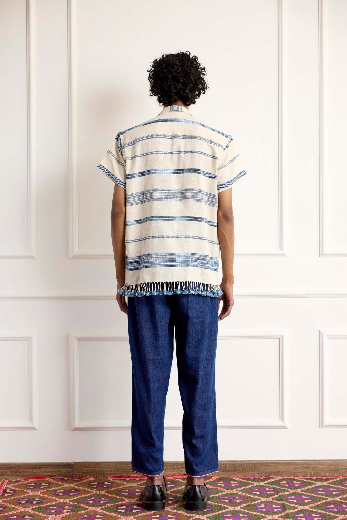 Handloom Stripe Shirt - image 2